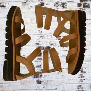 NWT Stuart Weitzman Gala Lift Gladiator Sandals